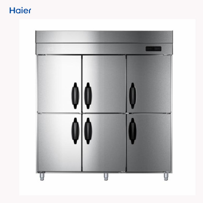 Haier Air-Cooled Kitchen Commercial Six-Door Freezer Refrigerated Cabinet Freezer SL-1600C2D4WI