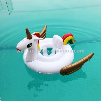 Children's new thickened golden horse riding lap golden horse children's swimming lap flying horse
