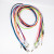 Manufacturer direct selling nylon braided audio wire metal head AUX car car line 3.5MM company
