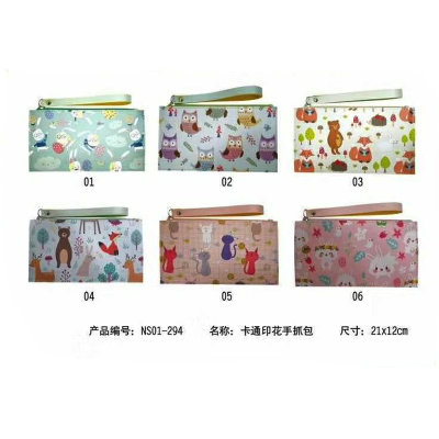 New color printing doodle grab bag cute cartoon handbag