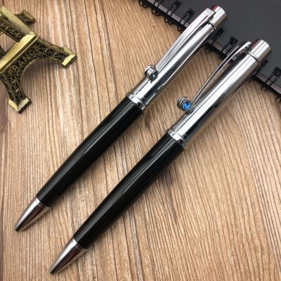 The 2018 new premium rotating ball pen metal ball pen advertising company pen gift pens can be customized