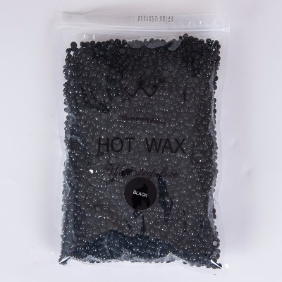 1kg pellet hot wax strips free rosin wax black
