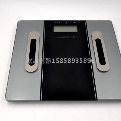 Electronic scale body weight human body fat weight loss weight accurate weighing 180 kg glass body fat IBM touch screen