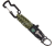 Outdoor goods selling hot seven core umbrella rope mountaineering survival key chain 