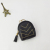 Fashionable liuding combing small schoolbag no wallet pendant bag key chain bag personality decoration bag