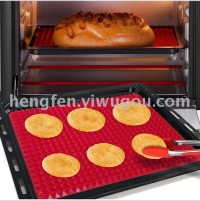 Pyramid silicone baking mat heat resistant microwave baking mat