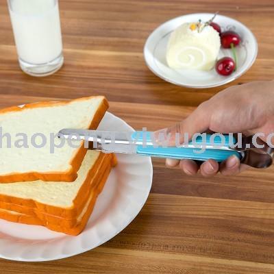 The Food clip stainless steel thickened barbecue grills Fried large bread Food sandwich steak special folder