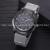 New style silicone fashion digital face men generous simple watch