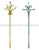 New Characteristic Ethnic Style 1190 Series Integrated Courtyard Magnolia Landscape Lamp