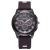 Foreign trade new style fashionable hot - selling big watch plate gun black sport personality silicone band watch 7