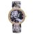 National style classic fashion hits the market with diamond printed spring band personality women's watch elastic watch