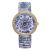 National style classic fashion hits the market with diamond printed spring band personality women's watch elastic watch