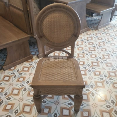 restaurant vintage rattan chair hotel farmhouse vintage table and chair theme restaurant true rattan dining chair