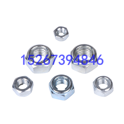 Manufacturer direct selling hardware fasteners hex hardware nuts full specifications locking nuts