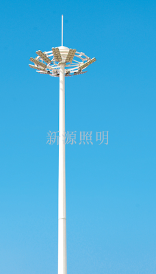 New High Pole 13501 Series Integrated Led Courtyard Landscape Lamp
