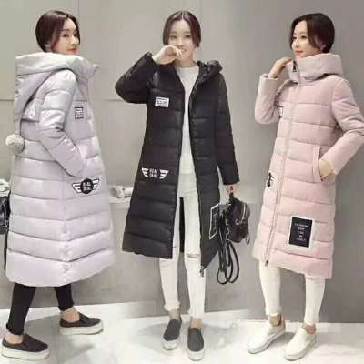 Women's wear new style cotton-padded jacket cotton-padded jacket women's fashion with long and medium down padded jacket