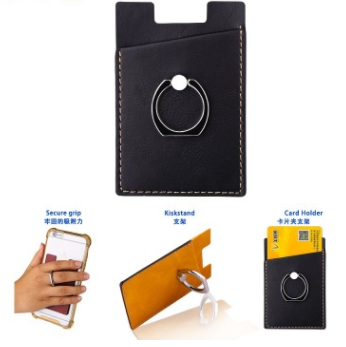 Anti-rfid scanning mobile phone card holder back sticker magic card bag back sticker creative customized gift
