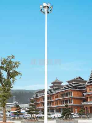 New LED High Pole 141 Series Integrated Courtyard Landscape Lamp