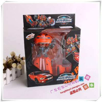 Manufacturer direct sale transformers car models metal wire children's gifts boy gifts
