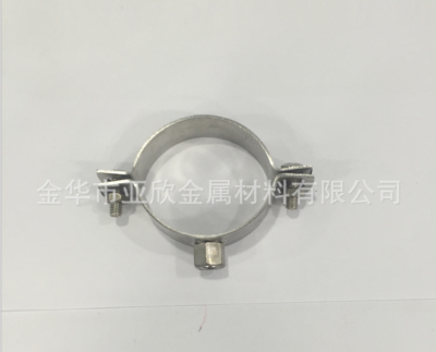Manufacturer's direct selling two sided pipe clamp pipe support clamp stainless steel pipe wholesale