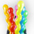 Thickened screw spiral balloon bar KTV party supplies long shaped toy balloon 2.5 g hemp balloon