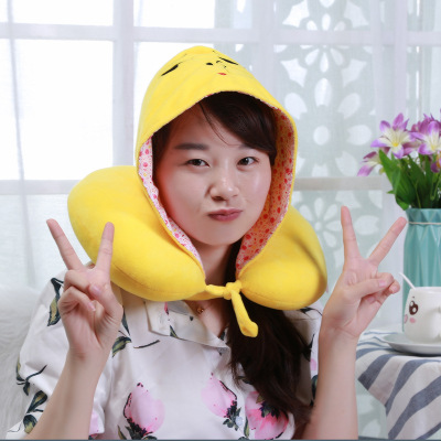 Taobao hot-style u-neck fashion hat pillow cartoon pillow home decoration pillow manufacturers direct selling