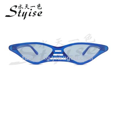 New style European and American street personality decorative glasses fashion night club dancing sunglasses 18233