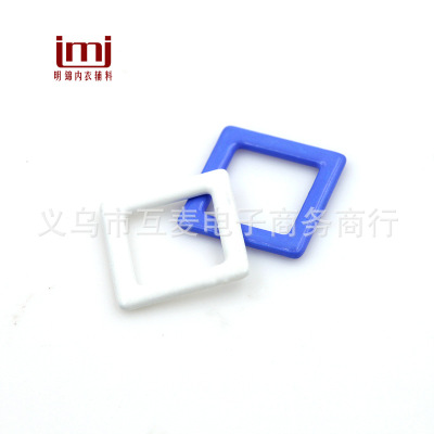 Supply Underwear Accessories Factory Direct Sales Square Glue Buckle Formal Glue Buckle Swimsuit Buckle