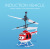 New smart sensor aircraft suspended children's toy seven-color luminous helicopter sensor aircraft