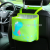 Vehicle-mounted trash can multi-functional creative suspension of the garbage bag inside the garbage bag storage box car