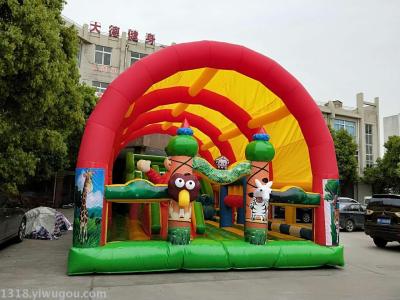 facturerselling inflatable castle large amusement facilities inflatable castle naughty castle inflatable slides