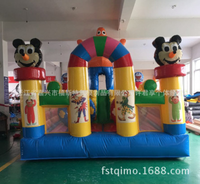 Forster air model manufacturer direct selling inflatable toys castle naughty castle inflatable slides