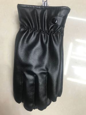 PU touch screen gloves imitation leather gloves
