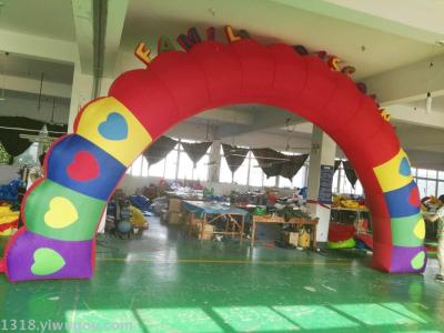  factory sale inflatable celebration arch festival wedding arch activity cartoon dancer five stars