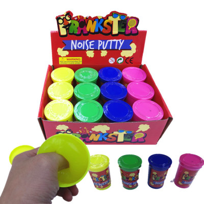 Creative new unique decompression toy manufacturer low boron solid color spoof fart glue fart clay mock slime toys