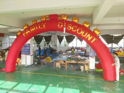  factory sale inflatable celebration arch festival wedding arch activity cartoon dancer five stars