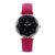 New style fashionable hot - selling diamond - shaped glass face set with diamond star frosted watch band ladies watch 