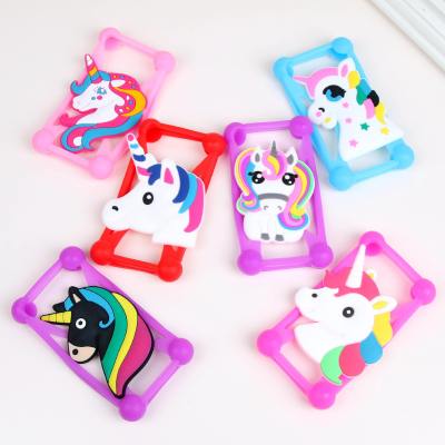 New silicone unicorn general mobile phone set manufacturers direct selling wholesale sales taobao Tmall key distribution
