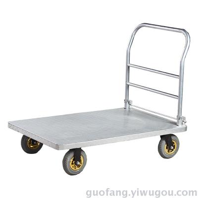 Stainless steel flat trolley