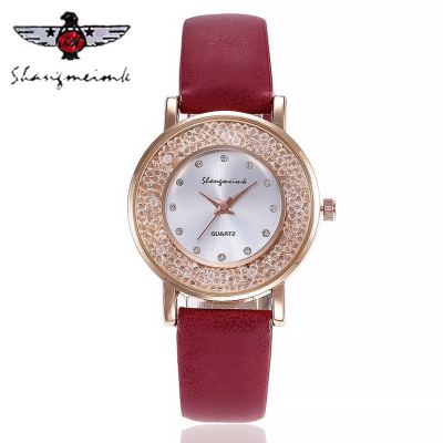 Hot style fashion sales personality quicksand belt ladies fashion watch elegant hourglass watch