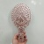 High definition handle cosmetic mirror Korean style retro decorative pattern beauty sa