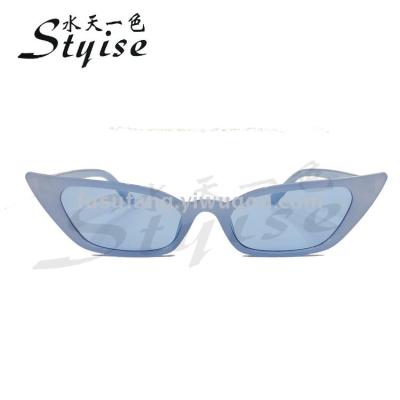 New summer vintage jelly sunglasses web celebrity and cat eye butterfly sunglasses 18248