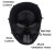 New M06 silver grey tactical protective mask CS skeleton mask army fan field equipment