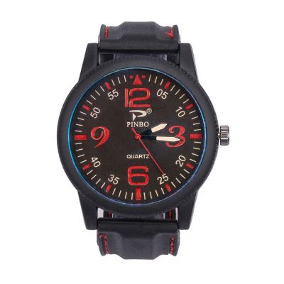 Foreign trade hot style fashion sales color number 369 silicone band men's watches student watches