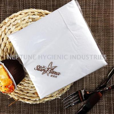 Printed napkin paper can be customized with the original logo of wood pulp napkin manufacturers export customized daily special paper