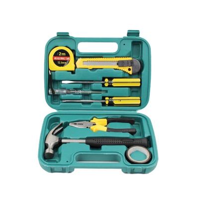 9 sets of household manual tools set for household car two-purpose hardware repair kit