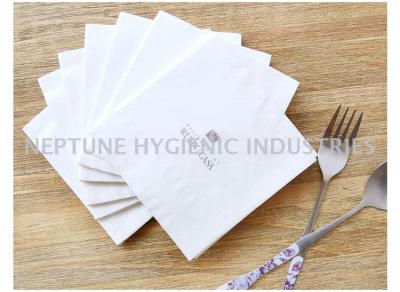 25*25cm double-layer export paper towel bar restaurant pure wood pulp paper towel logo