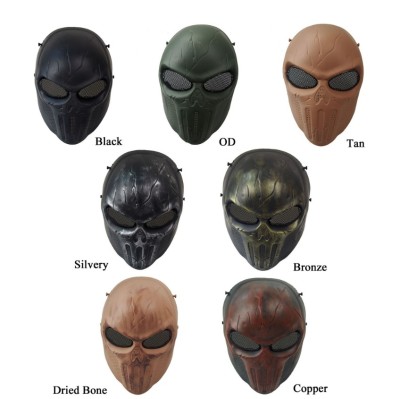 Penal's new fearsome skull camouflage mask protects all face CS