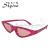 Star model and cat eye style fashion sunglasses street photography trend matching model sunglasses 18246