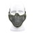 V1 dual band military fans outdoor self-defense supplies half face steel protective gear field defense mask
